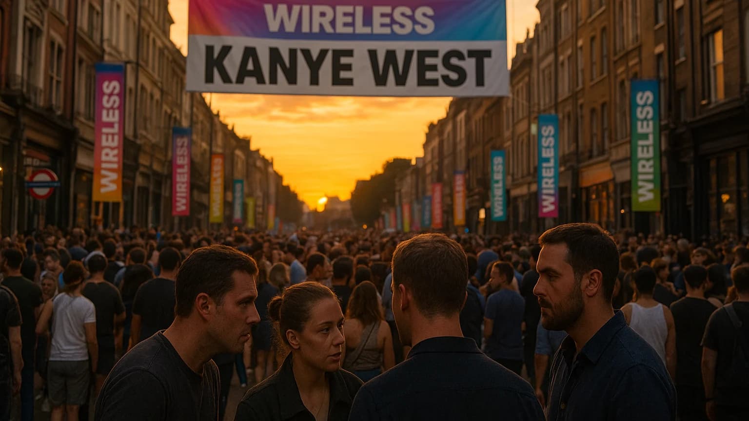 Diageo Drops the Mic: Major Brand Exits Wireless Festival After Kanye’s Controversial Headliner Debut!