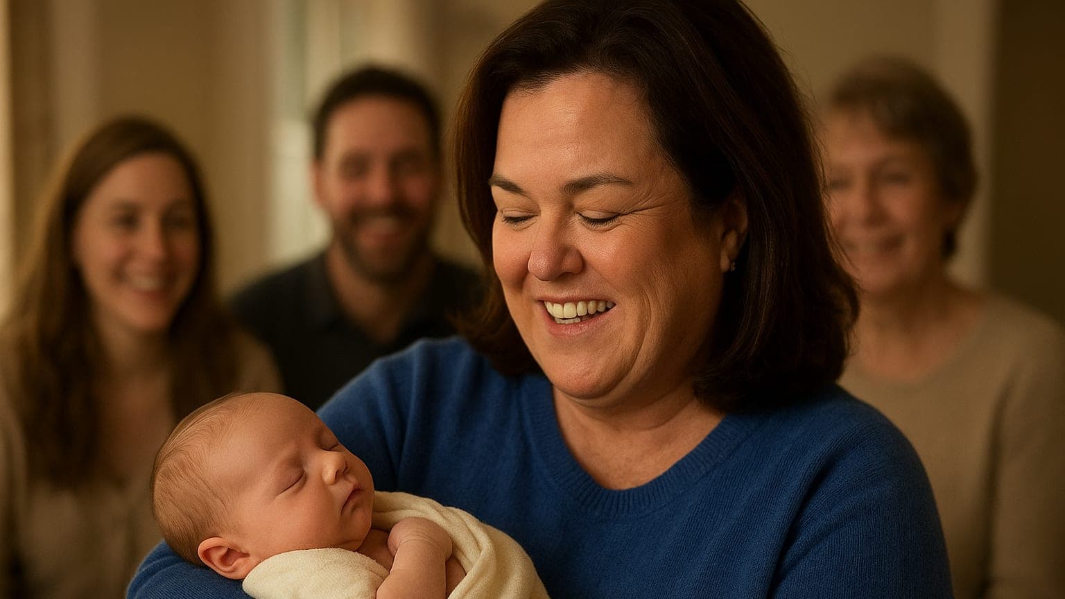 Rosie O'Donnell Welcomes New Grandson Anthony and It's the Best Day Ever!