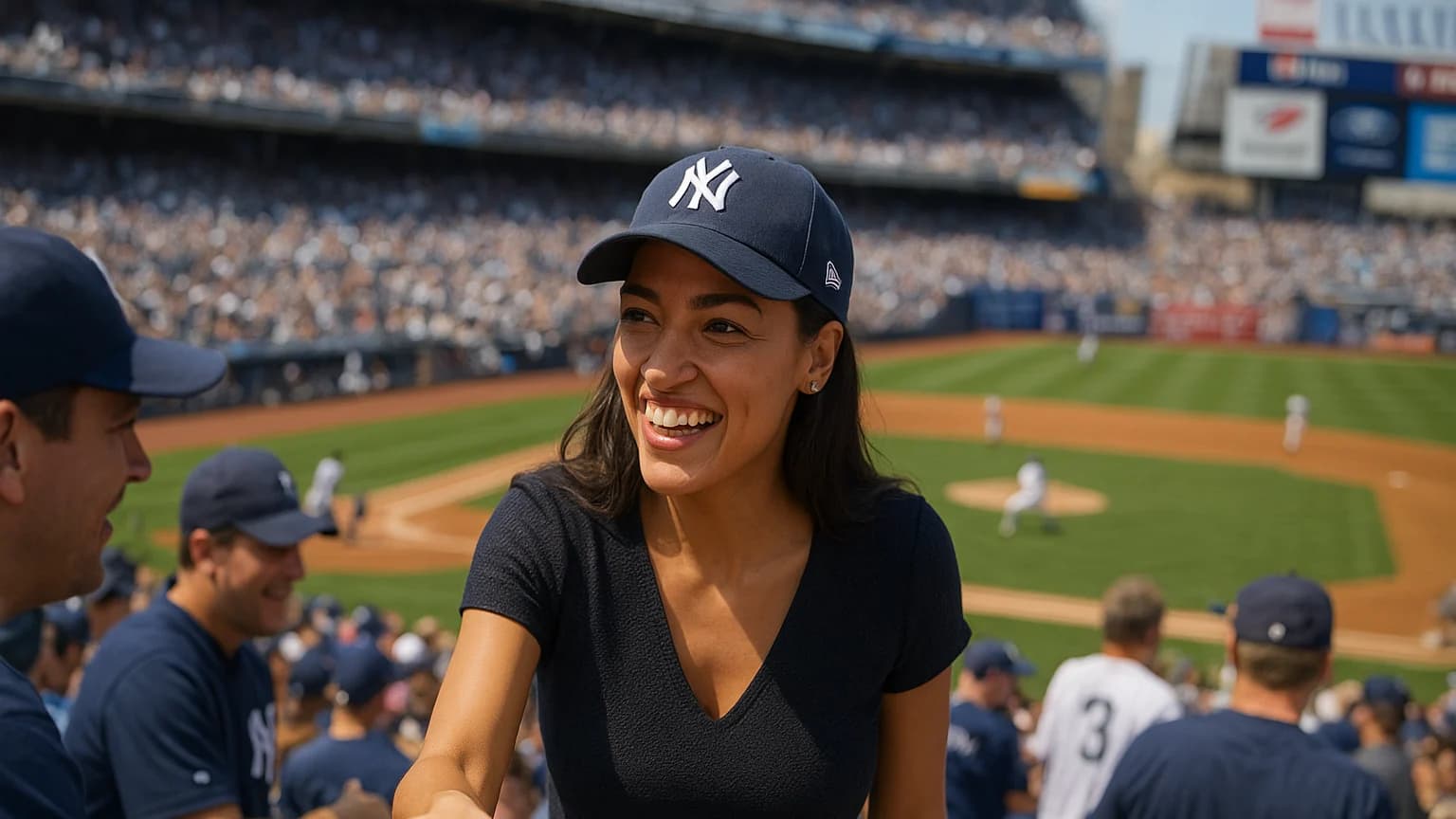 AOC Takes a Break at the Ballpark: Yankees Game Amid Government Shutdown