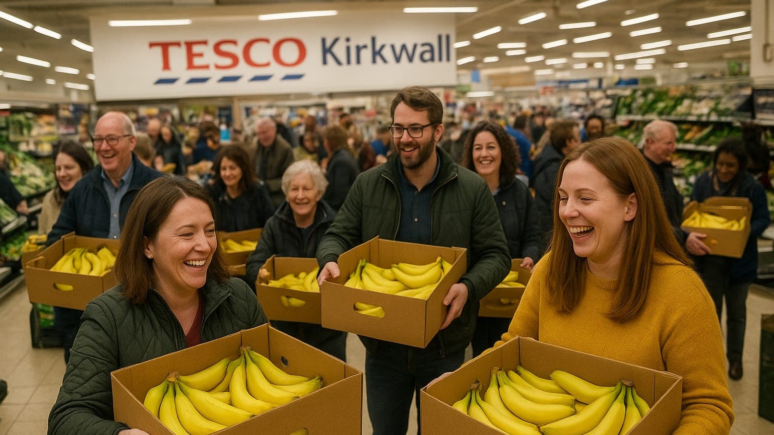 Banana Bonanza: How a Grocery Glitch Became a Community Celebration in Orkney