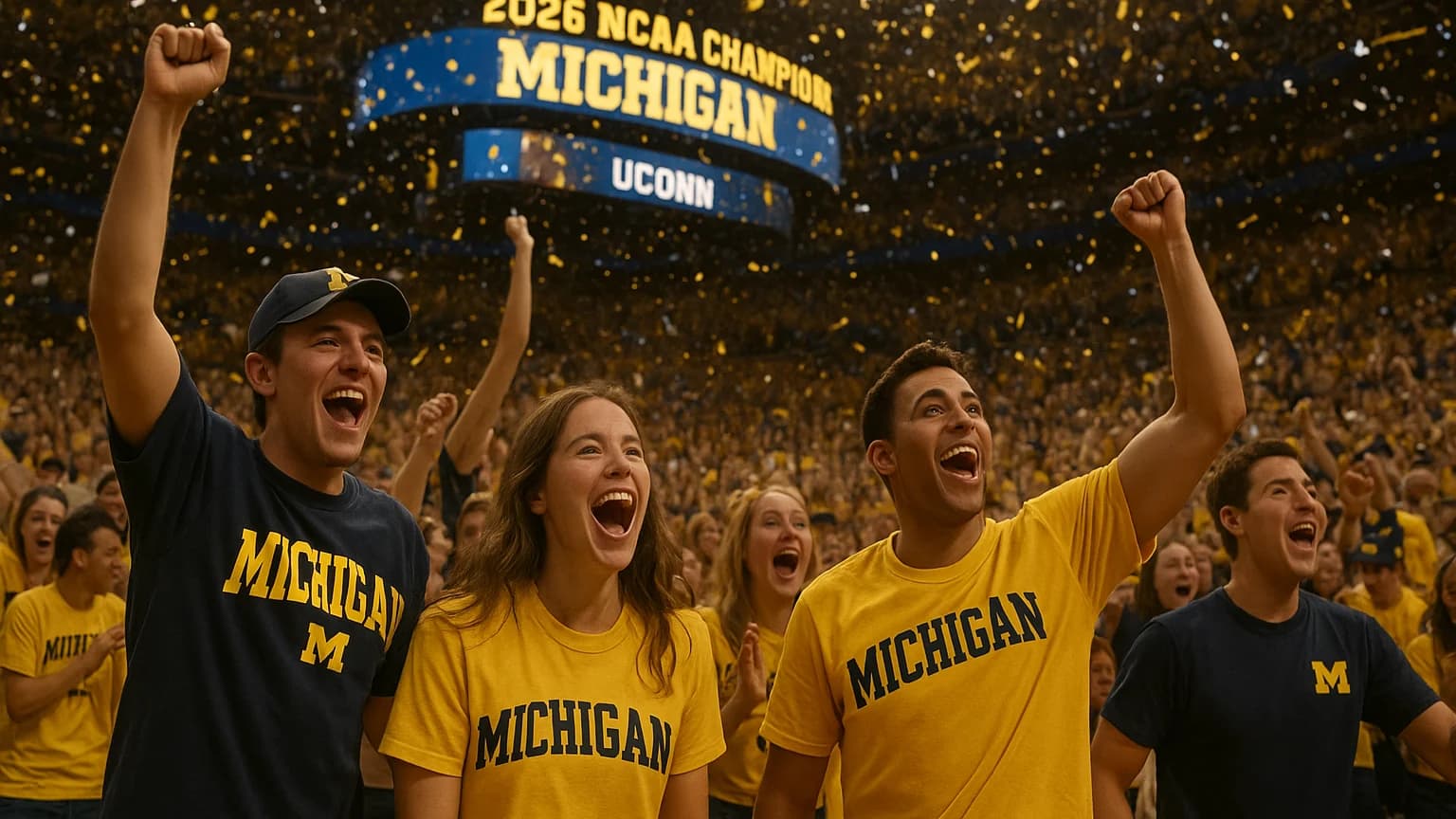 Michigan's March Madness: Wolverines Take the Title in Shocking Upset!