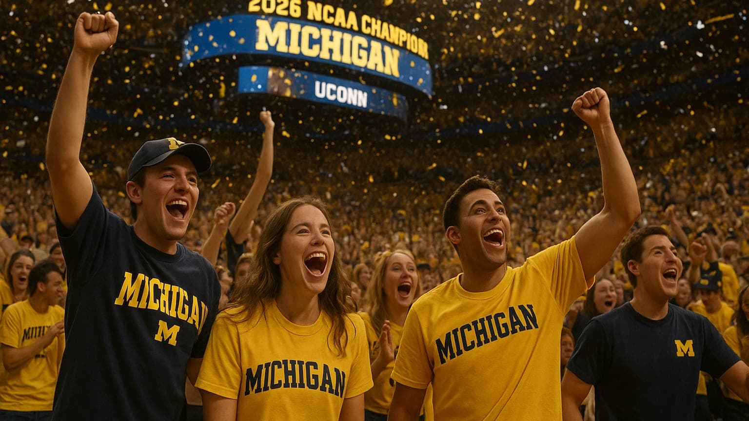 Michigan's March Madness: Wolverines Take the Title in Shocking Upset!