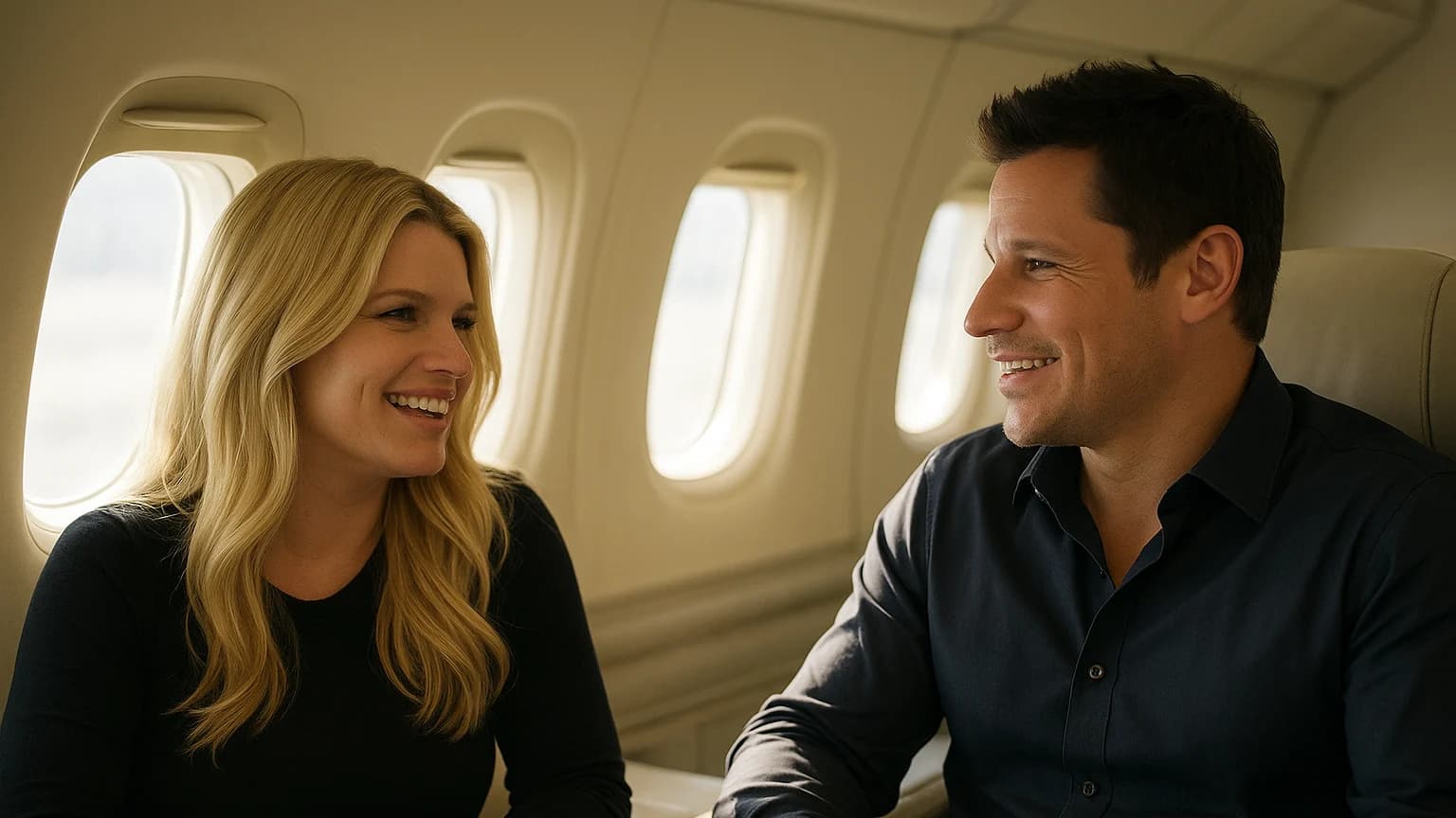 Mid-Air Reunion: Jessica Simpson and Nick Lachey Share a Surprise Moment!