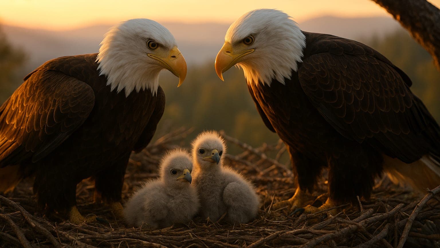 Big Bear's Bald Eagles Are Back in Action: Celebrate the Arrival of Two New Eaglets!