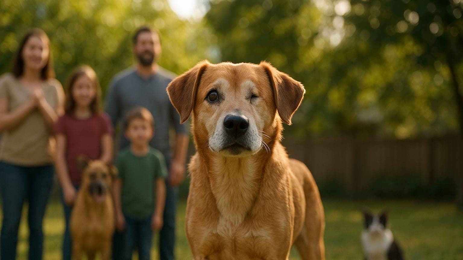 Heroic Honey: The Half-Blind Dog Who Took on a Bear to Save Her Family