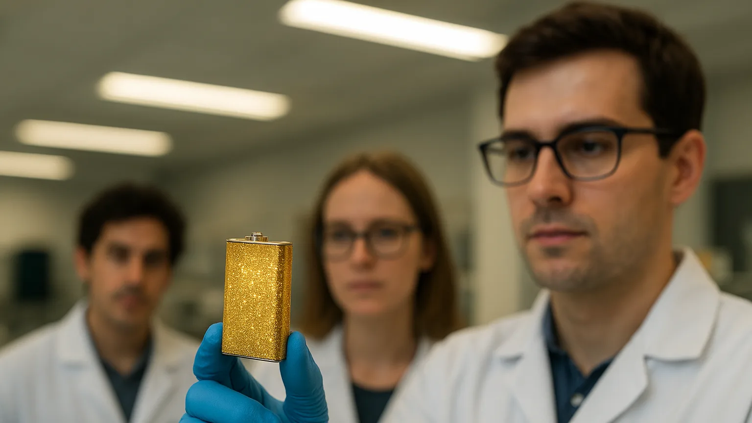 Gold Dust: The Shimmering Secret to Longer Lasting Batteries?