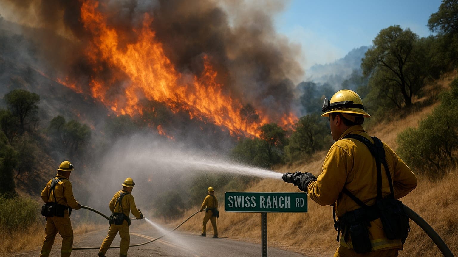 Swiss Fire Sparks Concerns: What’s Happening in Calaveras County?