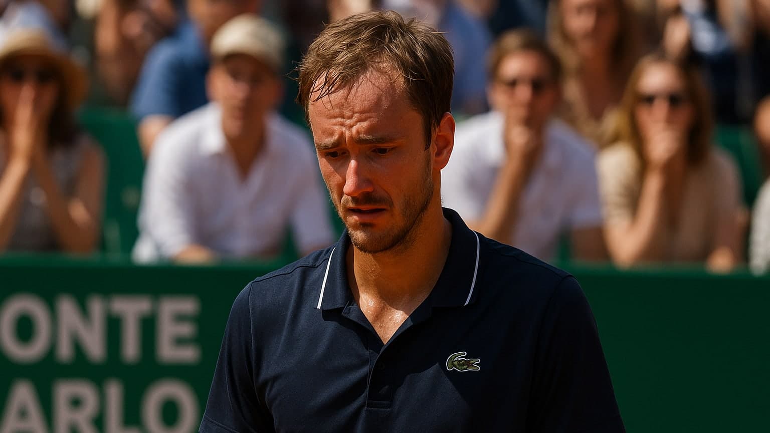 Daniil Medvedev Hits Rock Bottom with Shocking Double Bagel Loss