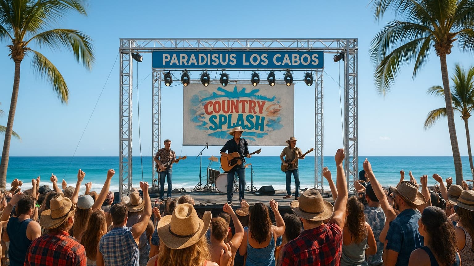 Get Ready to Splash into Country Music: Cabo's Inaugural Festival Brings the Heat!