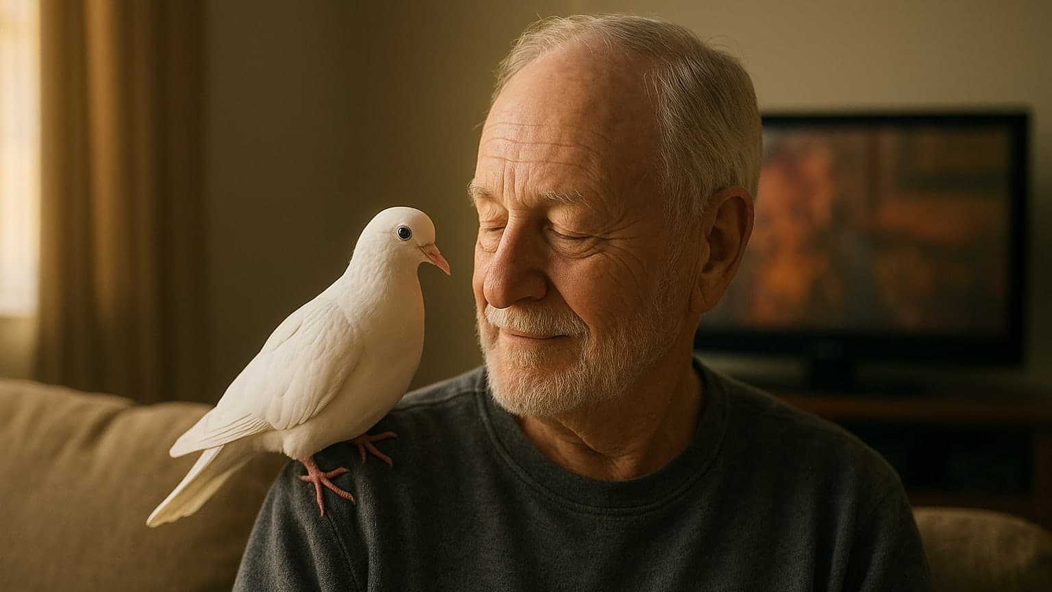 Sugar the Dove: A Feathered Friend Who Defied the Odds at 44 Years