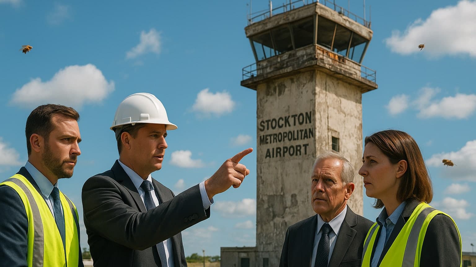 Yellow Jackets in the Control Tower: Why Stockton Airport's 70-Year-Old Tower Needs an Upgrade