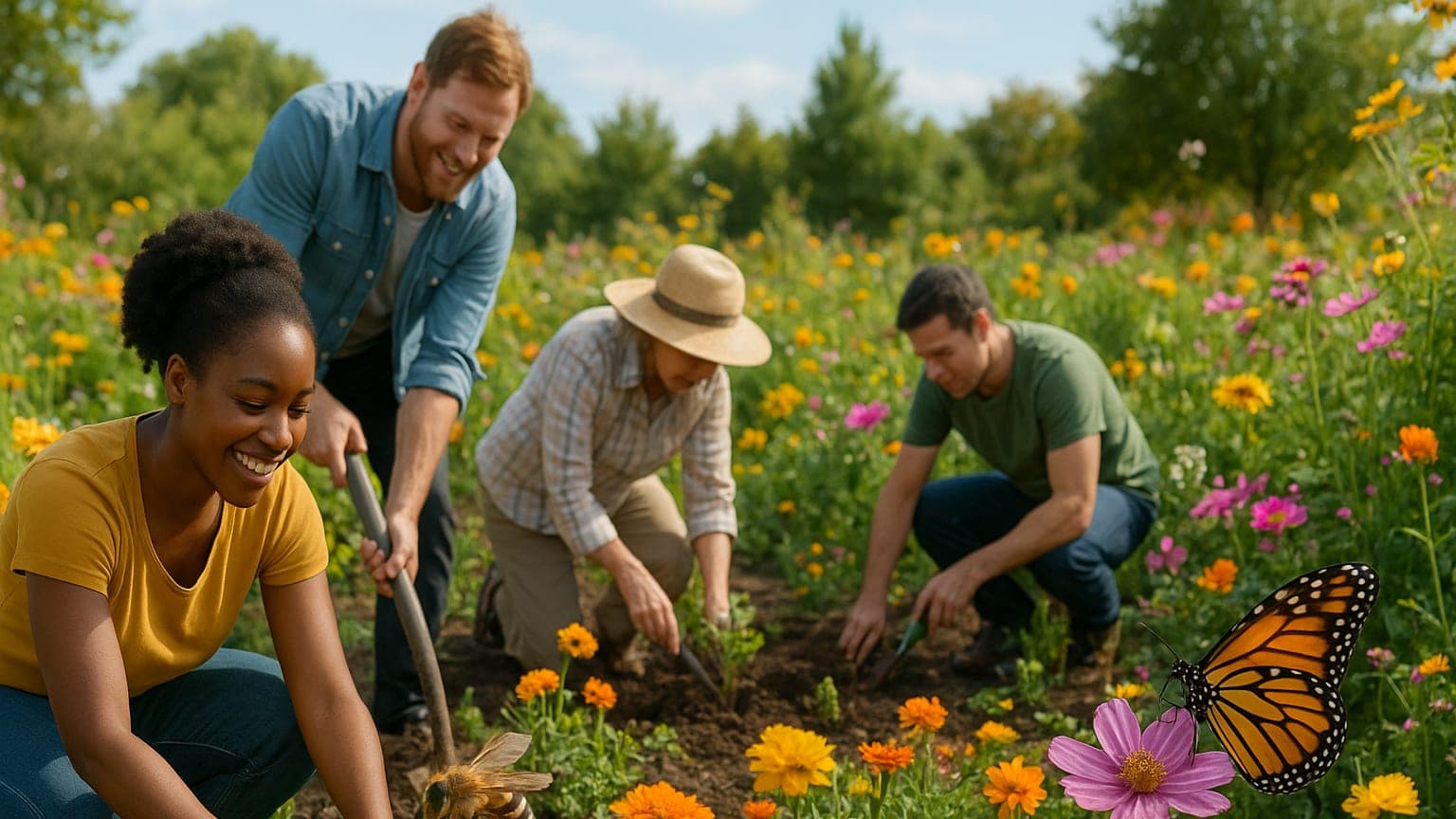 Buzzing Back to Life: How Communities are Reviving Our Pollinators