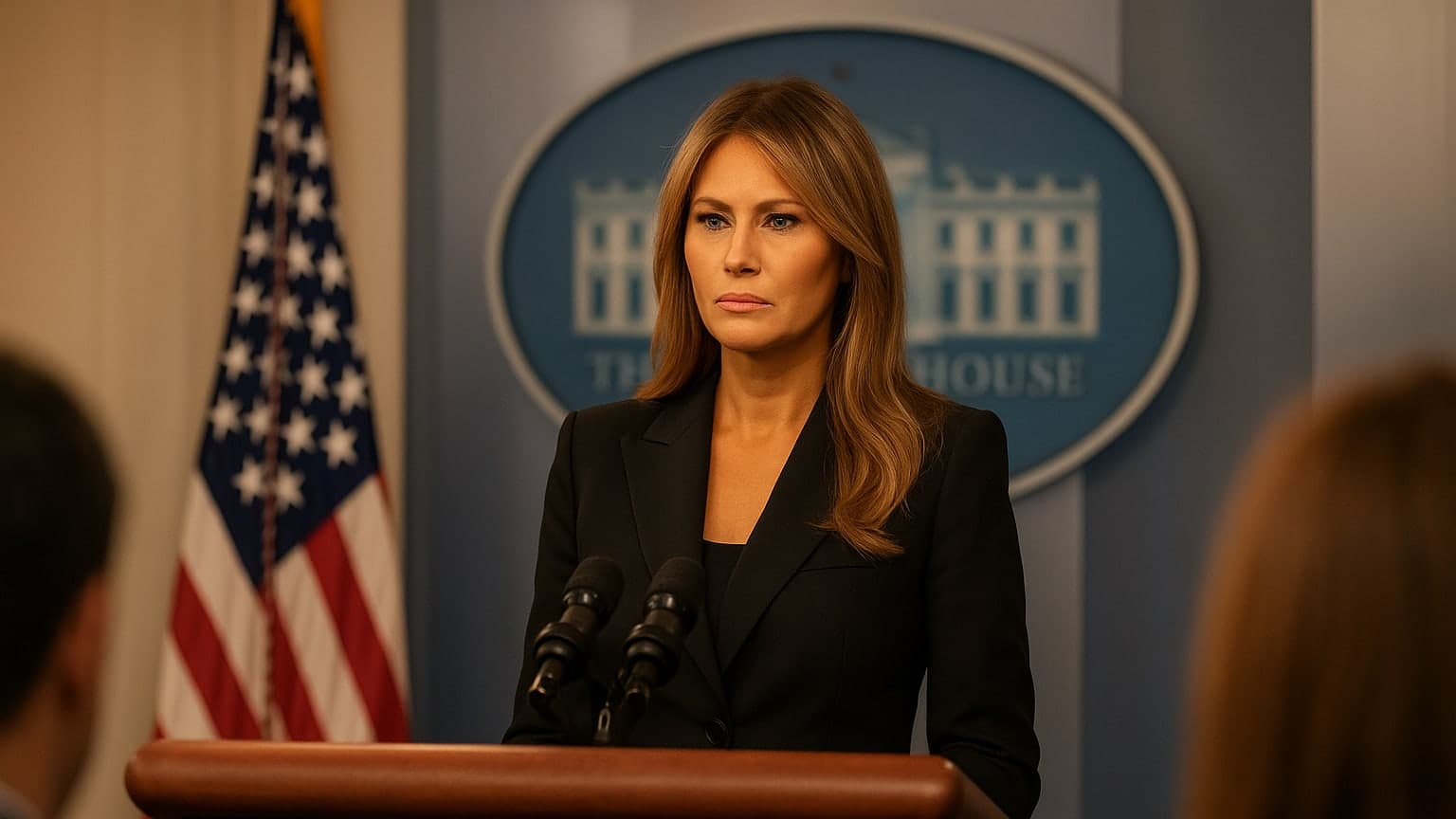 Melania Trump Exposes Lies: No Ties to Epstein, Just Party Guests!