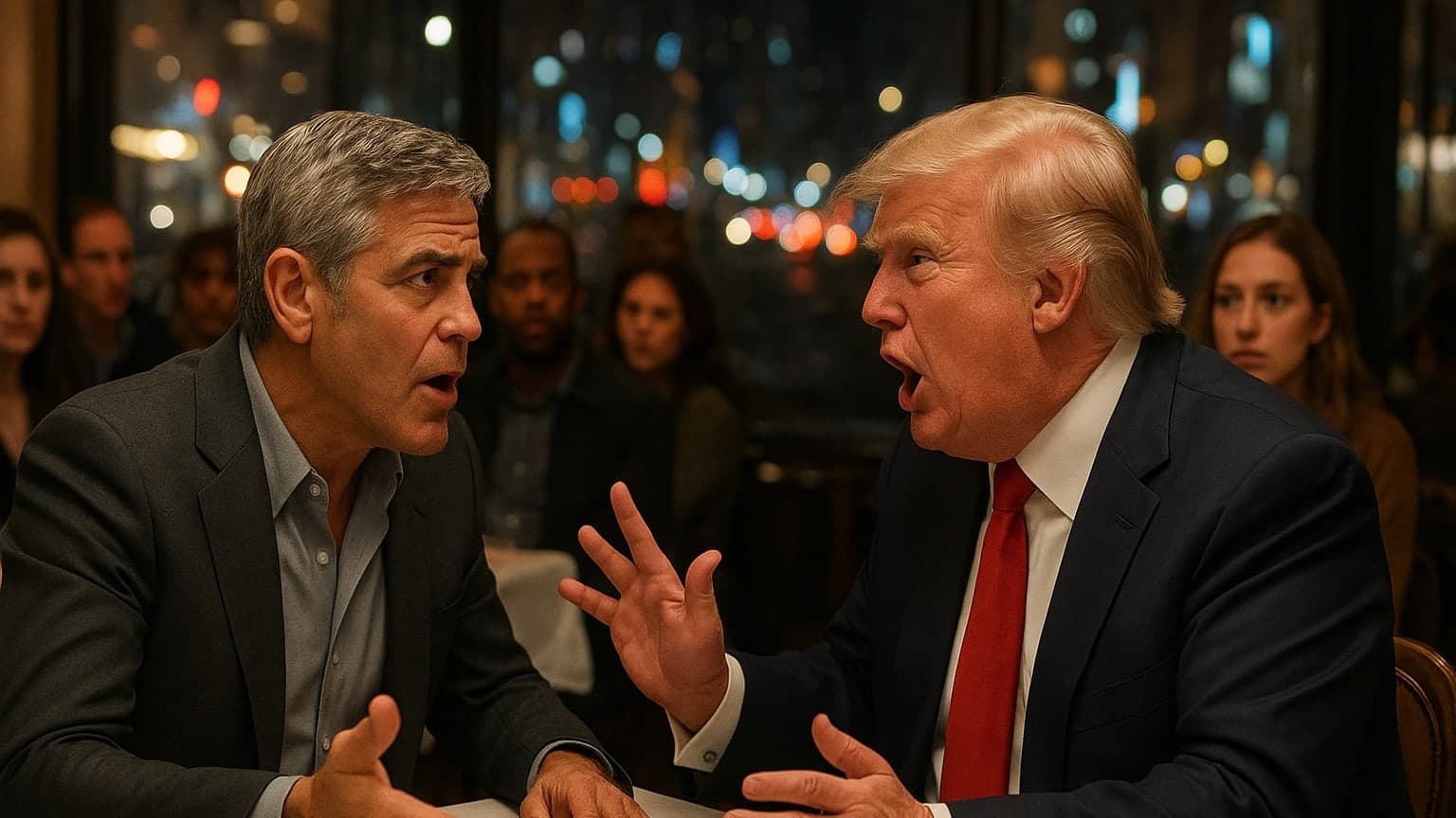 When George Met Donald: How a Friendship Turned Political Drama