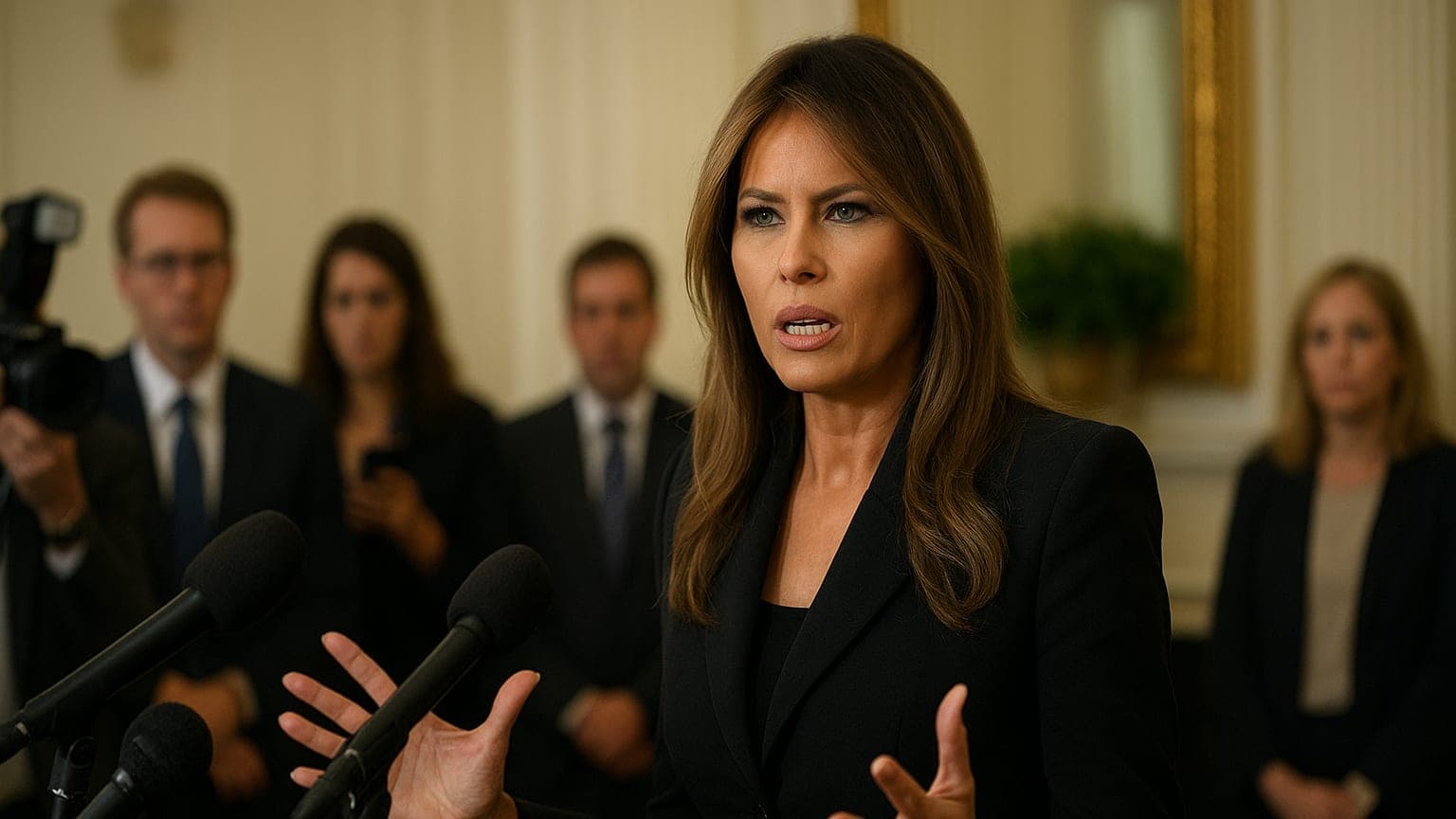 Melania Trump Pushes Back: "I Never Met Donald Through Epstein!"