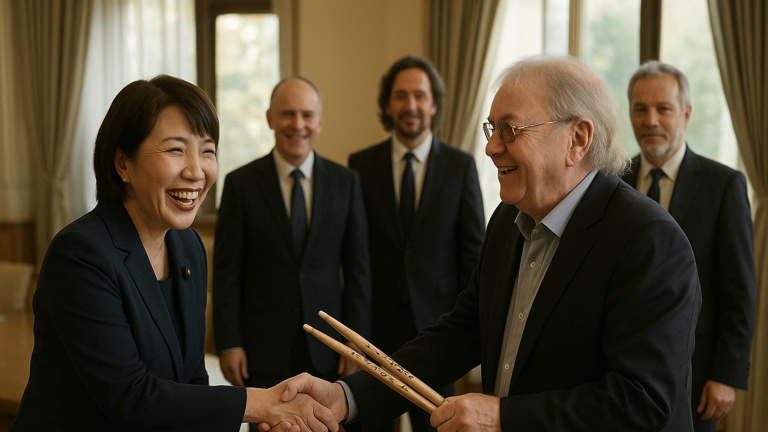 Deep Purple's Surprise Jam Session with Japan's Superfan Prime Minister!