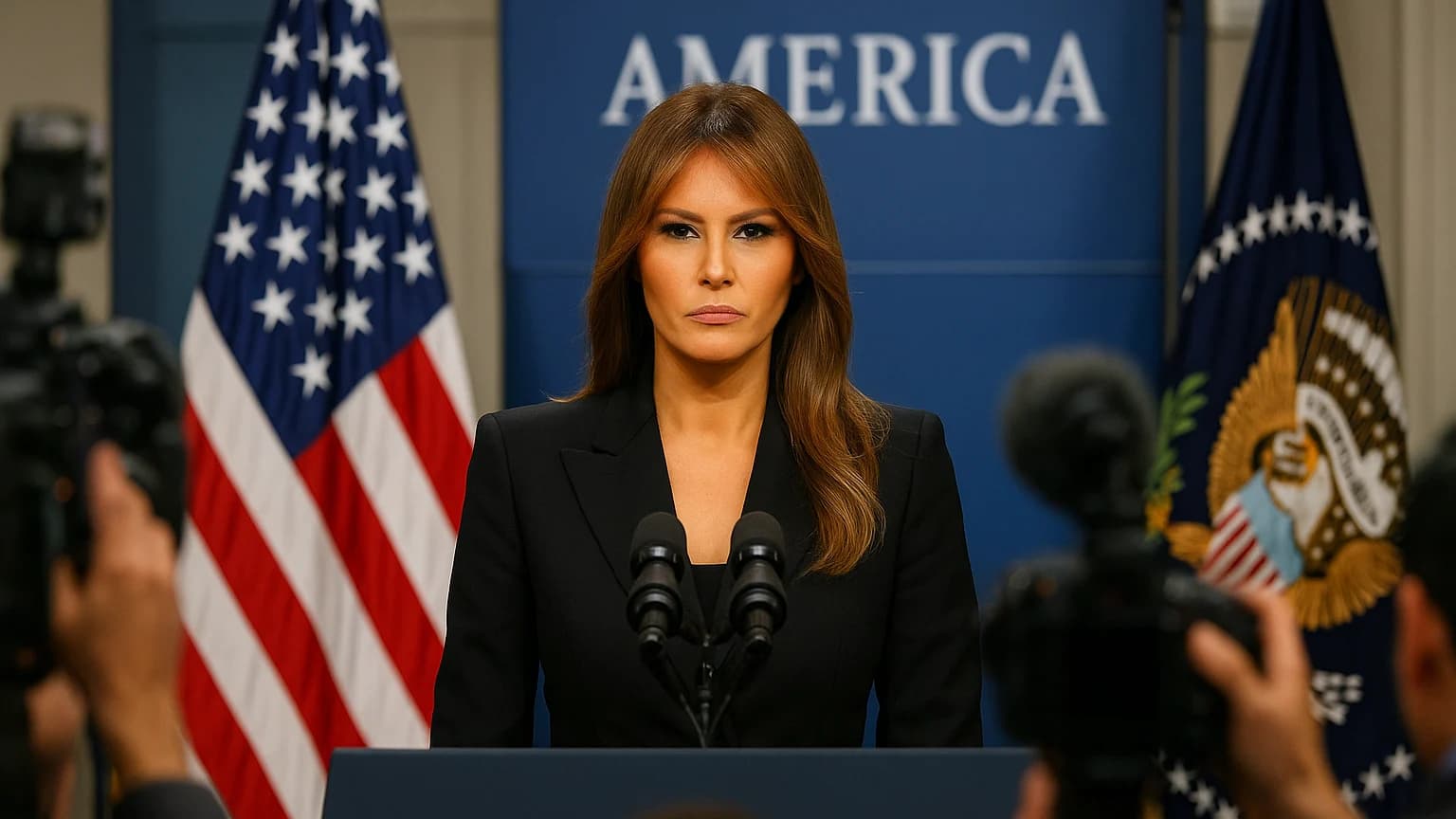 Melania Trump's Sudden Press Conference: A Bold Denial or a Calculated Move?