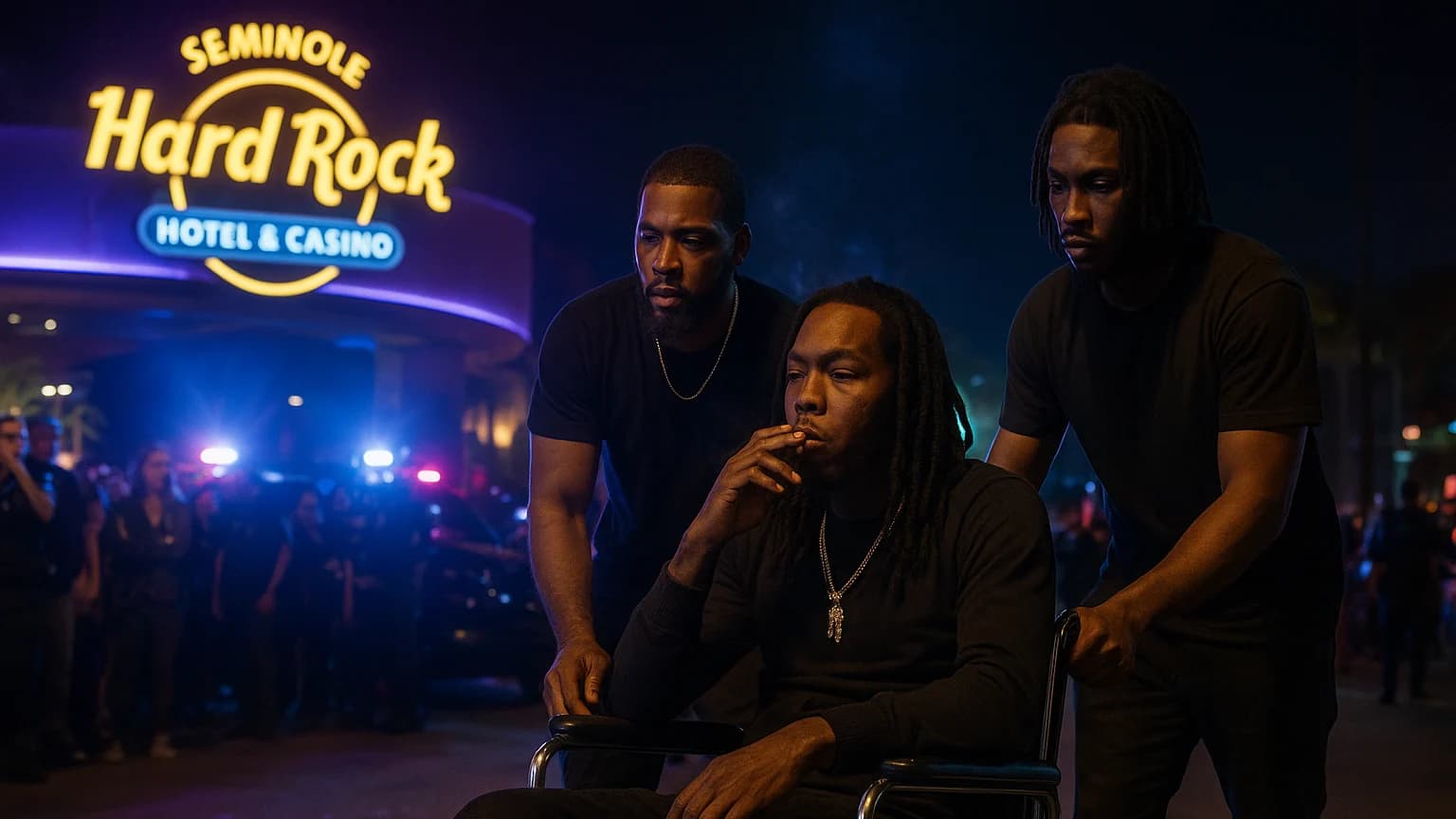 Shooting at Florida Casino: Offset Survives, Lil Tjay Arrested—The Drama Unfolds!