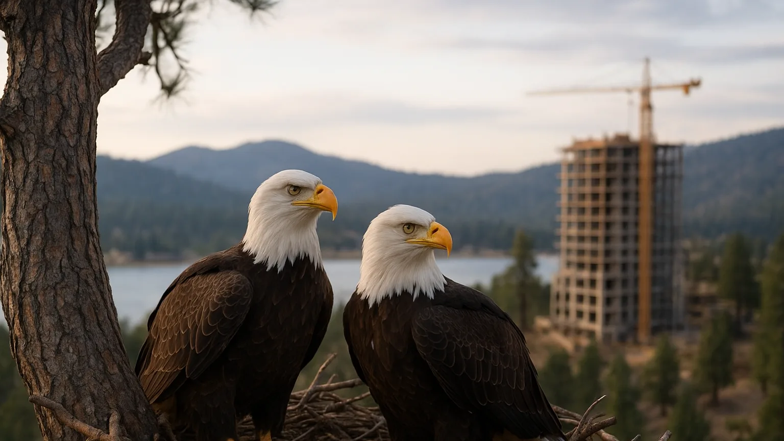 Eagles in Peril: Will Jackie and Shadow Have to Move Out for Moon Camp?