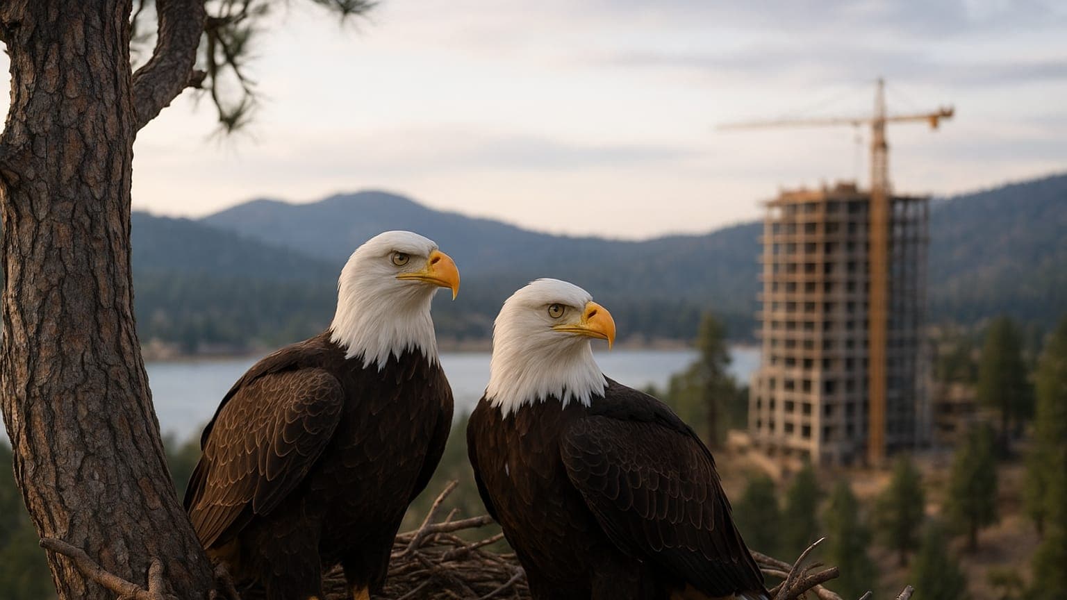 Eagles in Peril: Will Jackie and Shadow Have to Move Out for Moon Camp?