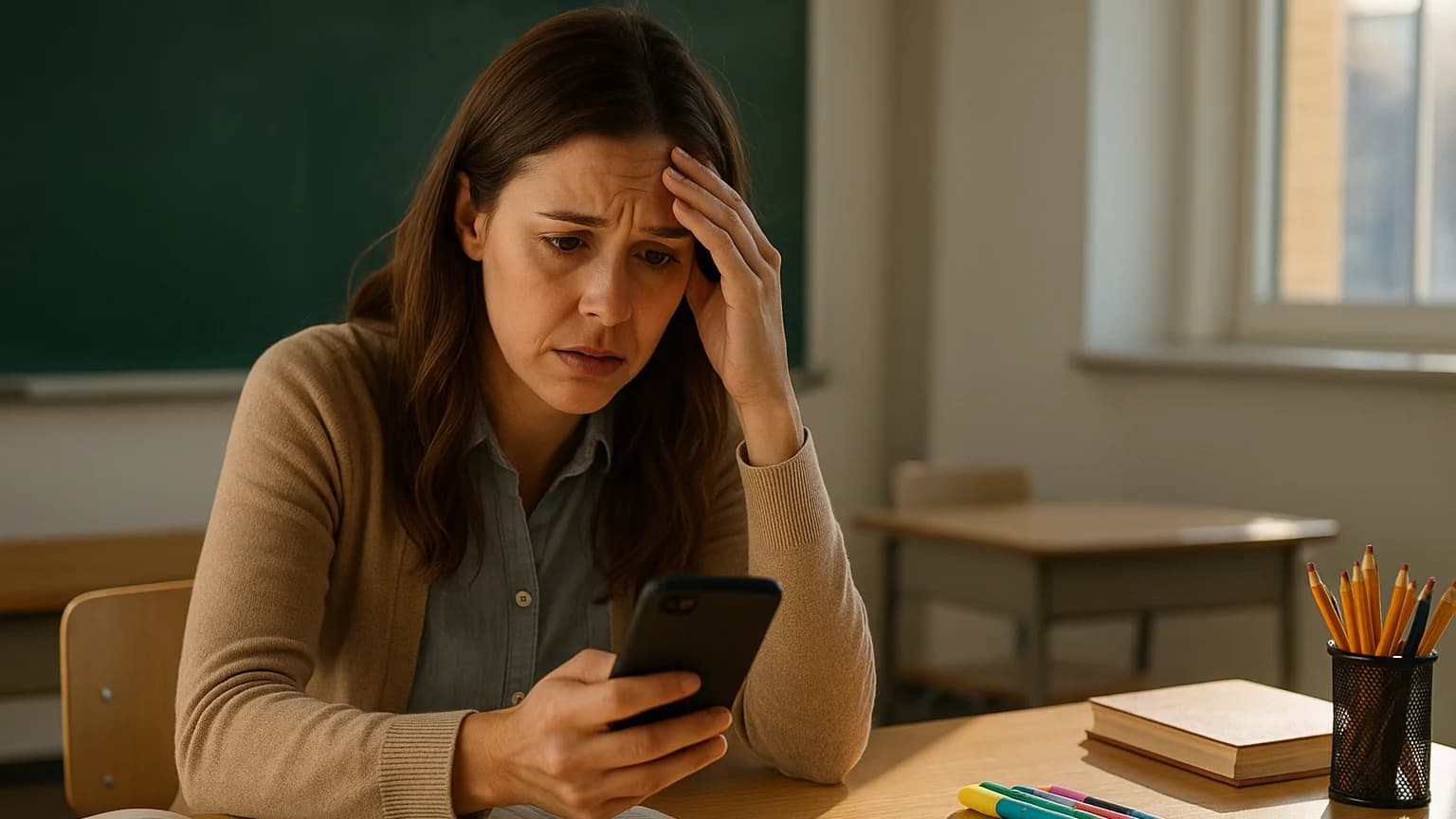 Teacher or Troublemaker? The Shocking Texts Stirring Up Scandal
