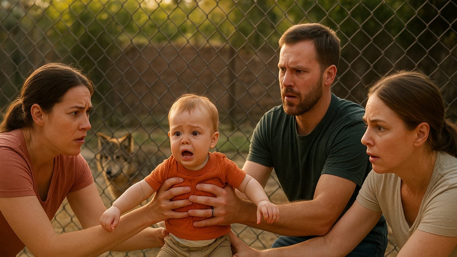 When Curiosity Gets Too Close: A Toddler’s Wild Encounter at ZooAmerica