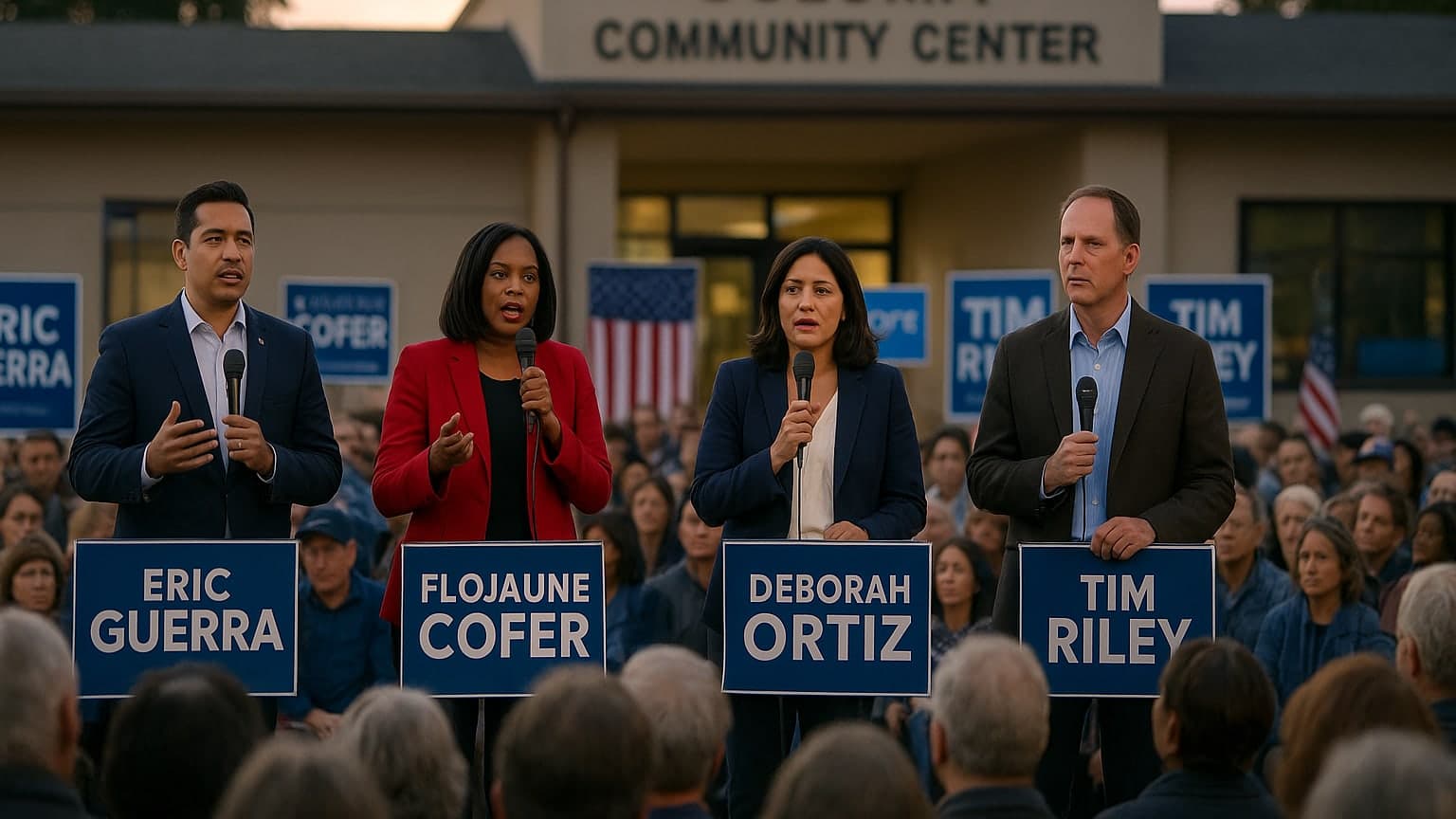 Sacramento Showdown: Candidates Battle for District 1 Supervisor Seat