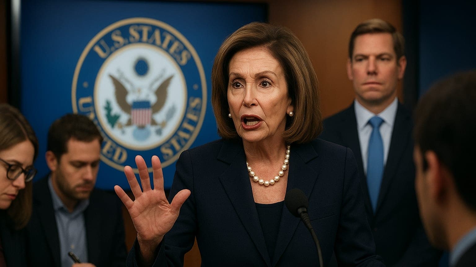 Political Pressure: Pelosi's Bold Advice to Eric Swalwell Amid Serious Allegations