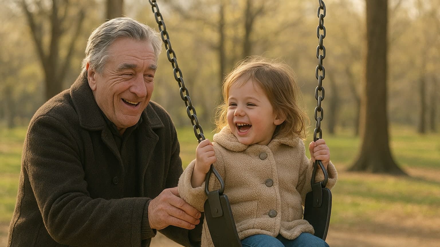 From Mob Boss to Dad Mode: Robert De Niro’s Heartwarming Day in the Park