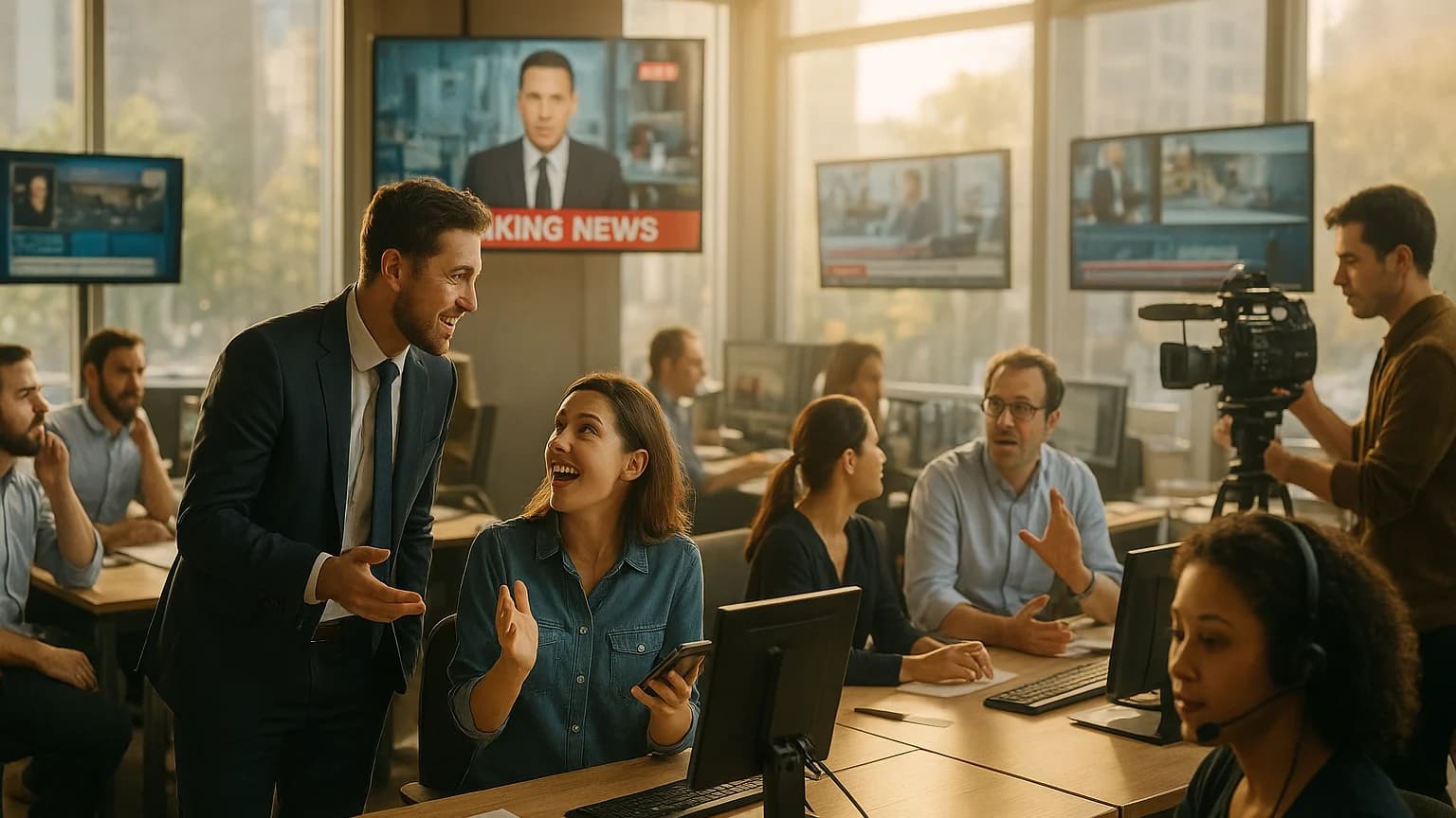Peek Inside TMZ’s Live Newsroom: Expect the Unexpected!