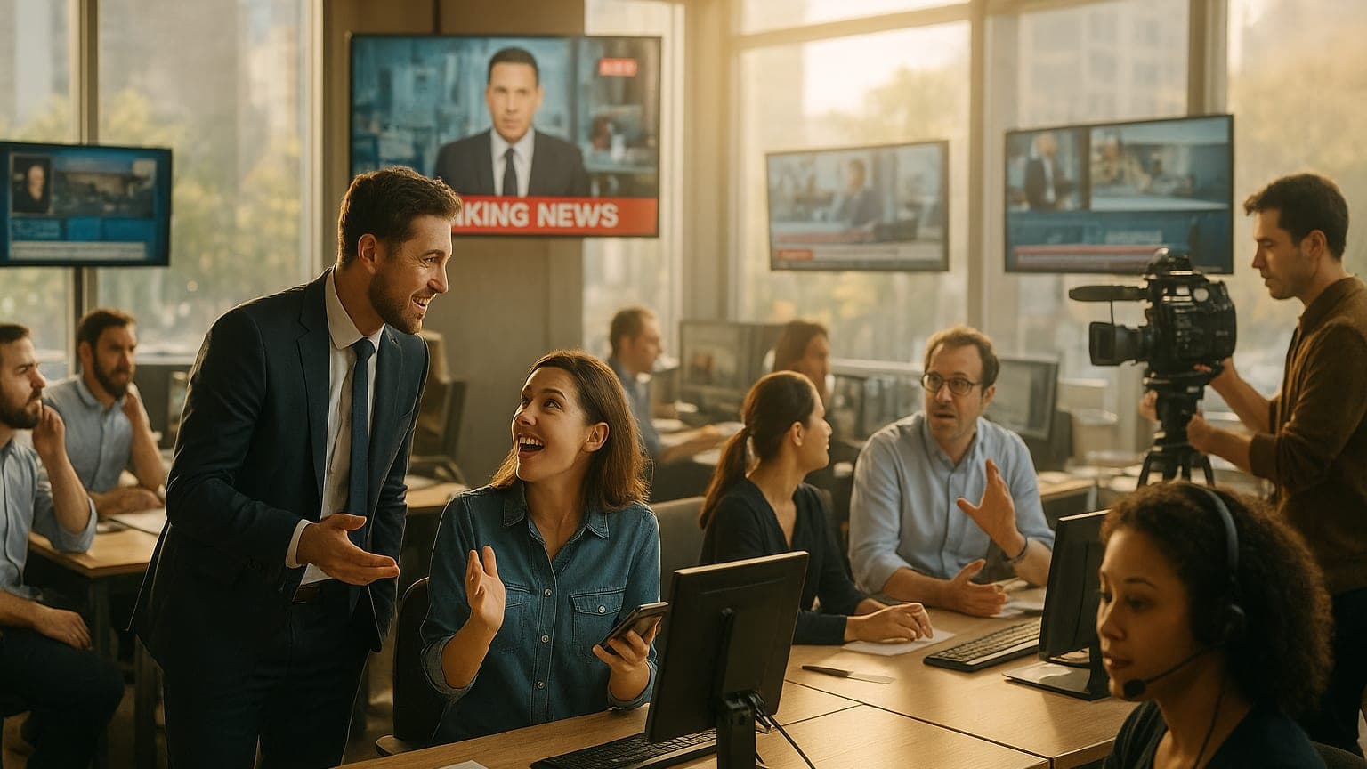 Peek Inside TMZ’s Live Newsroom: Expect the Unexpected!