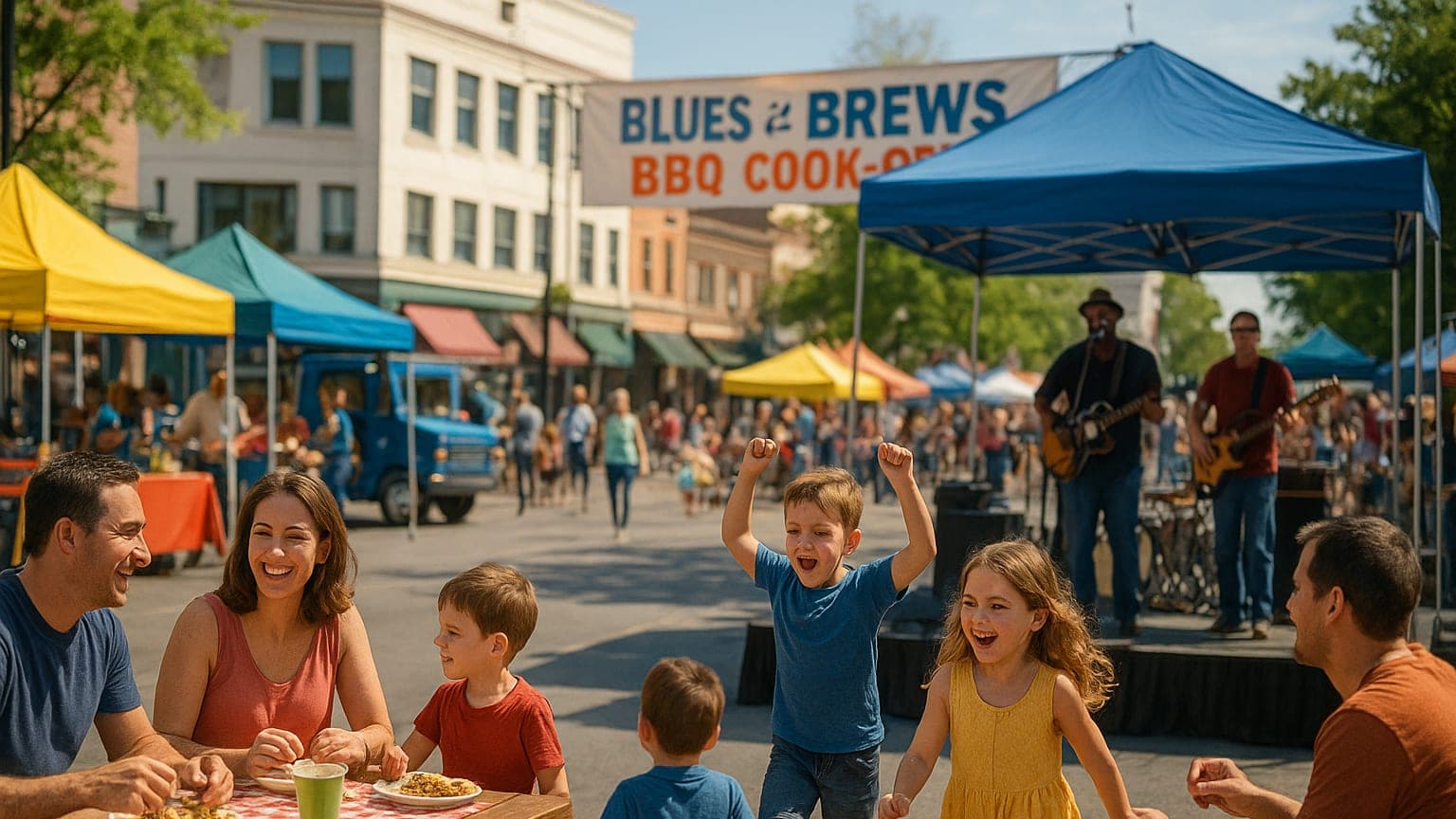 Sizzling Fun Awaits: Fairfield's Blues, Brews, and BBQ Cook-off Returns!