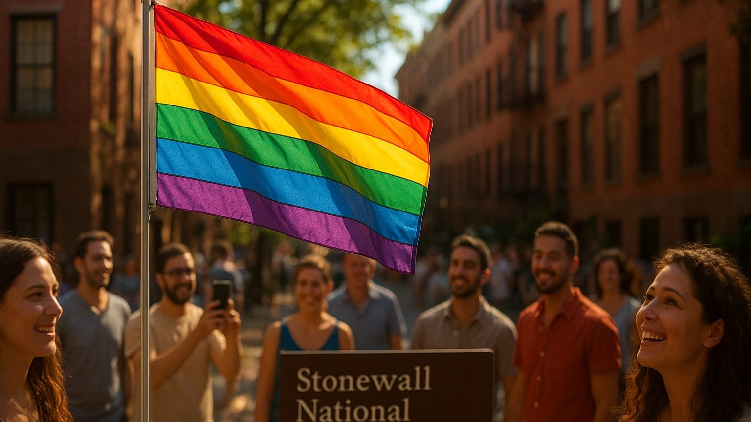 Pride Takes Flight: Stonewall National Monument Welcomes Back LGBTQIA+ Flag