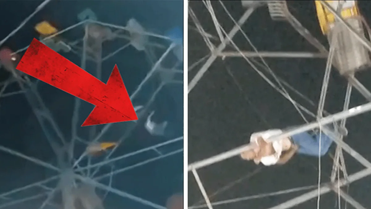 Ferris Wheel Fiasco: Man’s Wild Ride Turns Into a Nail-Biter in Brazil!