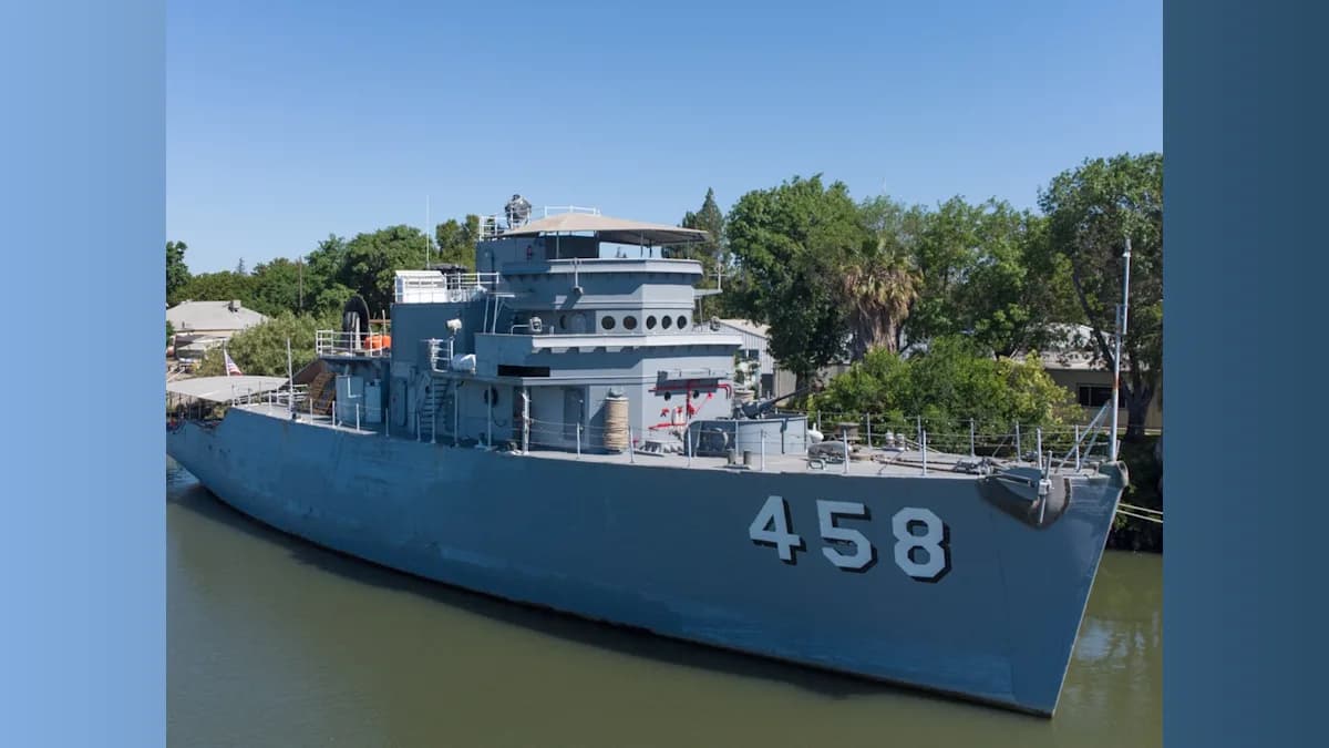 Sailing into History: The USS Lucid's Comeback Tour in Stockton