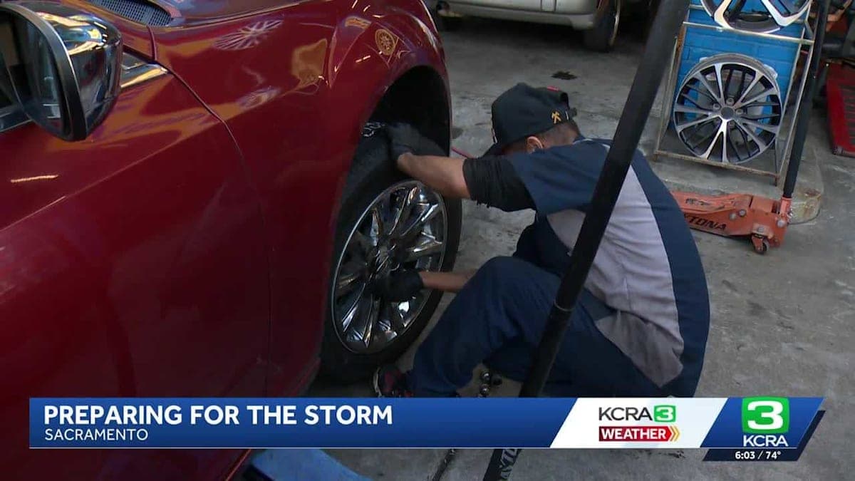 Sacramento Gets Storm-Ready: Tires, Drains, and Last-Minute Lawn Work!