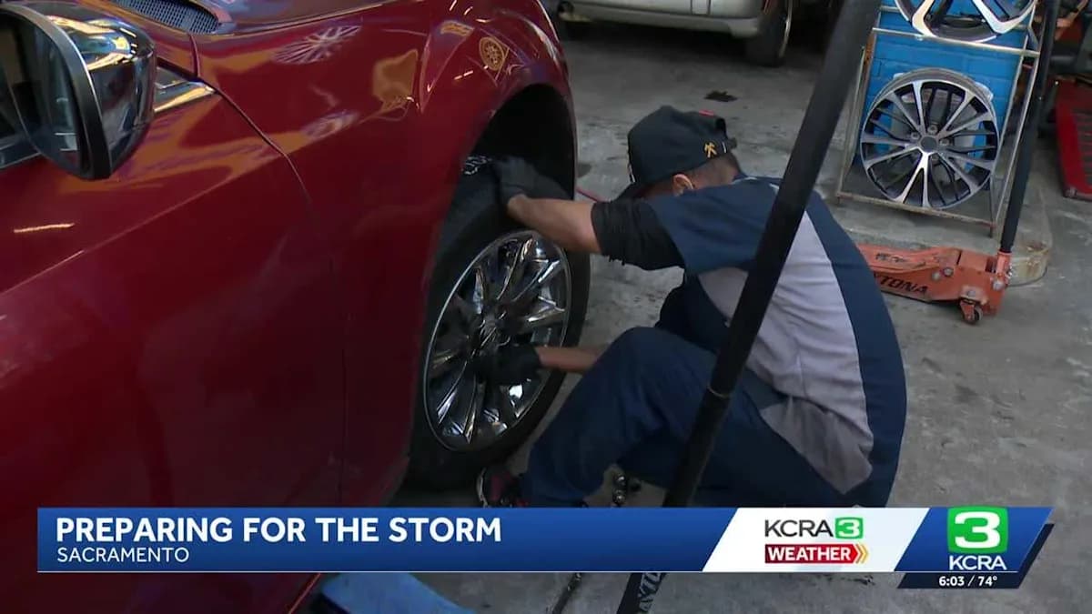 Sacramento Gets Storm-Ready: Tires, Drains, and Last-Minute Lawn Work!