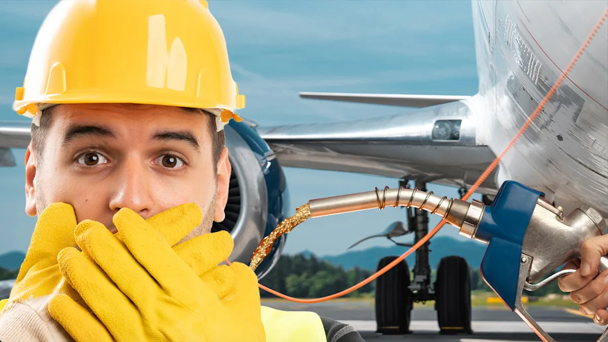 When Refueling Goes Wrong: The Airport Hose Fumble You Have to See!