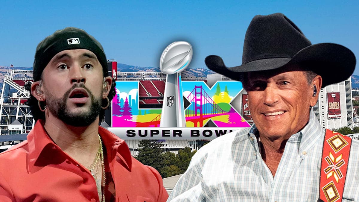 Bad Bunny vs. George Strait: The Super Bowl Showdown No One Saw Coming!