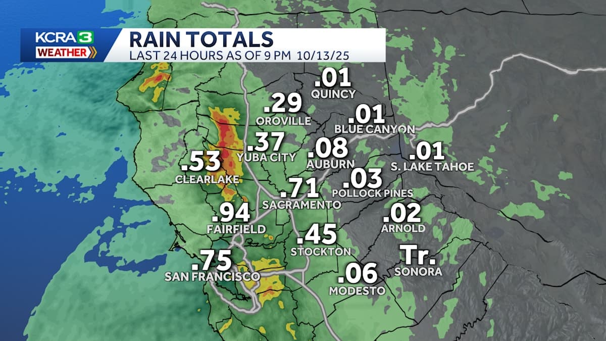 Northern California: When Fall Showers Bring Surprising Storm Power!