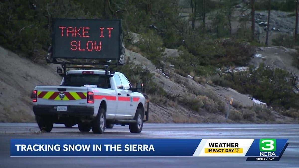 Sierra Slippery Slope: Drivers Prepare for Stormy Travels!
