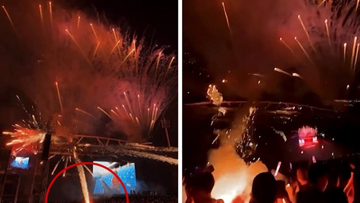 Fire and Panic: When a Concert Turns Into a Fireball Free-for-All!