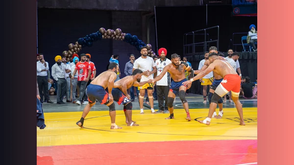 Kabaddi Takes Center Stage: The Thrilling Rise of an Ancient Sport in California!
