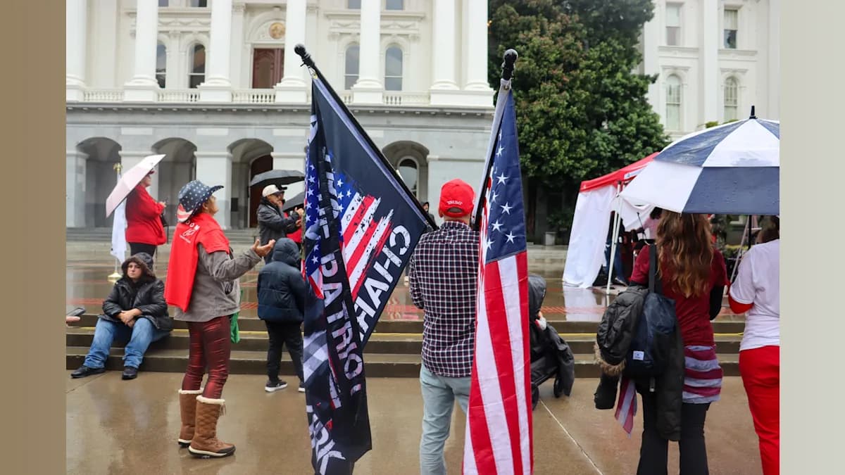 Remembering Charlie Kirk: A Rainy Day Tribute to Controversy and Community