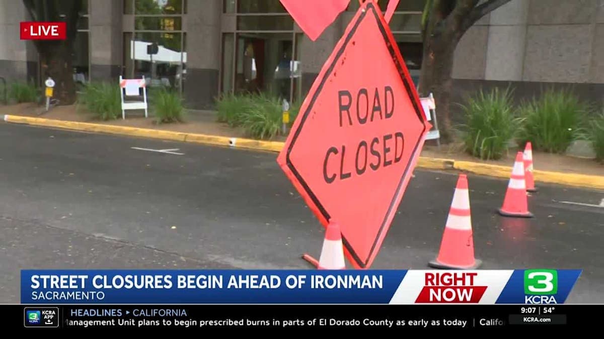 Sacramento Streets Turned Triathlon Training Grounds: Ironman California is Coming!