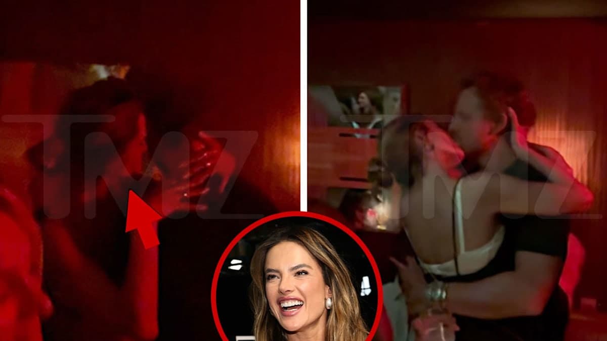 From Catwalk to Kiss: Alessandra Ambrosio Turns Up the Heat at Victoria's Secret After-Party!