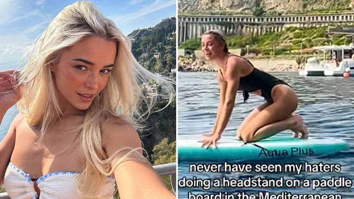 Livvy Dunne Takes on Haters with Stunning Bikini Shots and a Paddleboard Handstand!