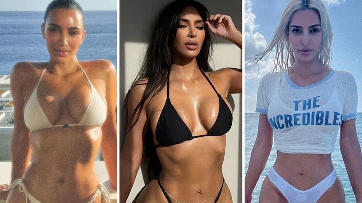 Kim Kardashian Turns 45: Bikini Shots and Birthday Glamour!