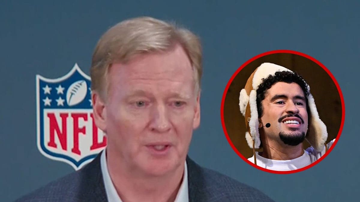 Bad Bunny Takes the Super Bowl Stage: Roger Goodell Stands Firm Amidst the Backlash!