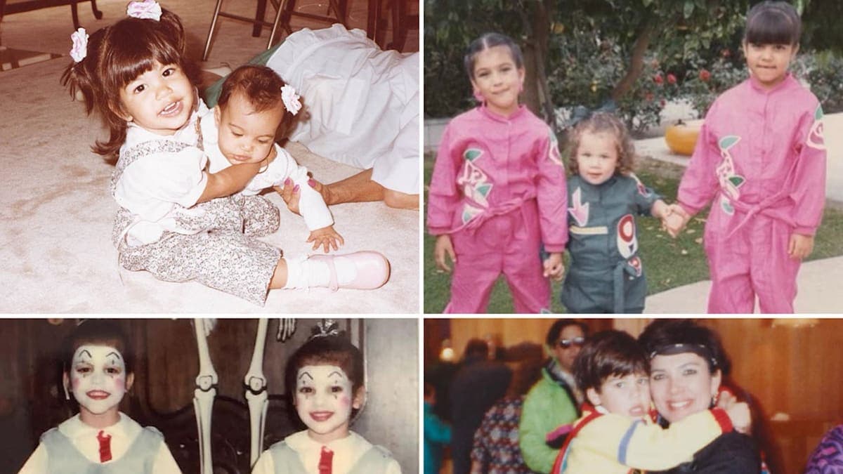Kardashians Unplugged: Adorable Throwback Pics Just in Time for Season 7!